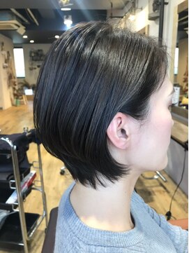 ノア 大宮店(Noa) ハンサムショートボブ/マッシュ/ベージュ/カット＋カラー