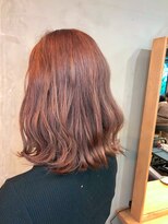 セシルヘアー 大阪店(Cecil hair) アプリコットオレンジ