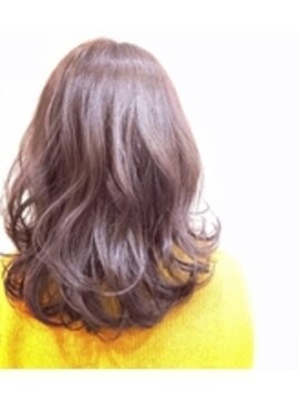 モードケイズ 相模大野店(MODEK's) クリアパープルグレイ　エアリーセミディ