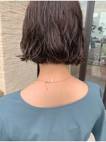 トップヘアーヒルズ 安城(TOP HAIR HILLS)&nbsp;ボブにパーマは無敵！ぷつっととカジュアルボブ/ボブパーマ