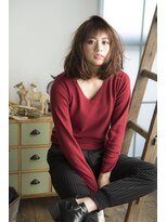 ミエル ヘア 新宿(miel hair)&nbsp;〈mielhair新宿〉秋カラー　ナチュラルミディ　イルミナ