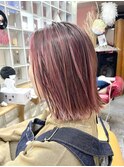 ピンク☆ボブ