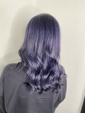 ユートピア(U topia) ＃ブリーチ2回で作る　＃ハイトーン　＃ラベンダー