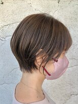 ダブル(W)&nbsp;ぱっつん丸みショート☆