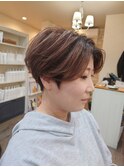 刈り上げハンサムショート