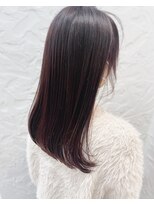 カモン(CAMON)&nbsp;[CAMON. ]#カシスグレージュ#ワンレンセミロング#髪質改善