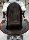髪質改善縮毛矯正でツヤサラストレート 髪質改善/艶髪/縮毛矯正