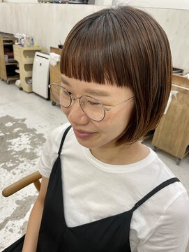 エンドリンク(endlink) 酸性ストレートパーマ×大人ボブ