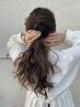 パーティー用お出かけヘアセット☆