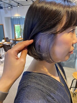 シーン 池袋(scene.) scene.【シーン】【池袋 西口徒歩3分】インナーカラーシルバー