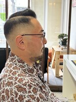 ボスヘアー チャプター(boss hair chapter)&nbsp;サイドパート　スキンフェード