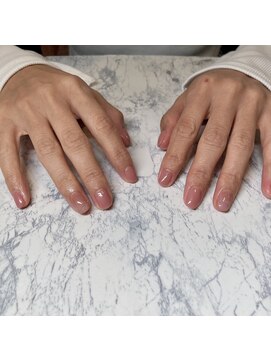 西本整髪 ワンカラー&ラメ　ピンク