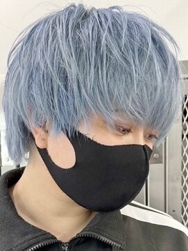 ウィコ 新宿(WICO) ペールブルー[新宿駅/美髪/ピンクブラウン］