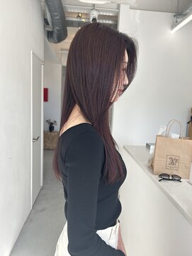 ヴィクサス ザ ベイ(VIXUS the bay) Cherry red brown/layer long