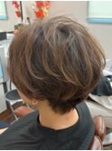 ふんわりショートスタイル