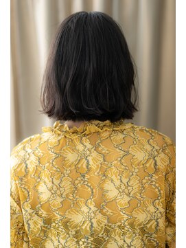 カバーヘア ブリス 北浦和(COVER HAIR bliss) バレイヤージュ外ハネくびれボブパーマTb7北浦和20代30代40代