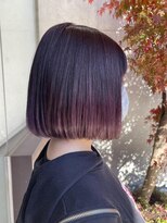 エム インターナショナル 春日部本店(EMU international)&nbsp;推しとお揃い♪パープルボブ