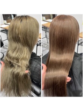 ネクスト 池袋(NEXT) ブリーチ/ブラウン/ベージュ/カラー