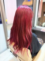 エムタニグチブランシェ(M.TANIGUCHI Branche') ローズピンク系ツヤロング