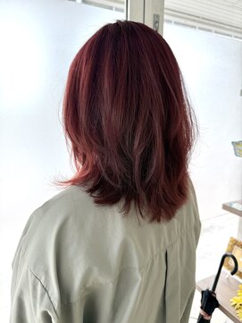 アプリール(aprir) ワインレッド♪