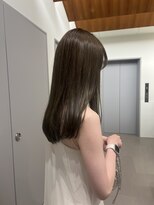 ローレンアオ(LOREN AO)&nbsp;くびれヘア/アプリコットオレンジ/夏のヘアアレンジ/栄矢場