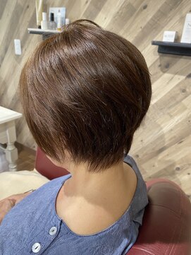 ルネッサンスヘアー ラファエロ(RAFFAELLO) 艶々グレーカラー　ナチュラルブラウン　艶カラー