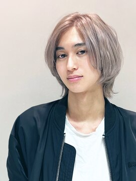 アース 溝の口店(HAIR&MAKE EARTH) メンズウルフ[溝の口/髪質改善/縮毛矯正/白髪ぼかし]