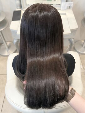 ザックラフィネ(ZACC raffine) ココアブラウン/チョコレートブラウン/ブリーチなし/縮毛矯正