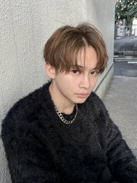 ネクストハラジュク(NEXT HARAJUKU) 【曲がる縮毛矯正】フェザーパーマ サーフカール センターパート