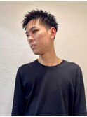 池袋アップバングスパイキーショート◎[池袋メンズ美容室］