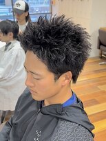 イエローコーン 金沢文庫店(YELLOW CORN)&nbsp;スパイキーショート/メンズショート/メンズ短髪/短髪