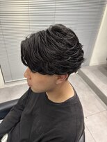men's salon HYPE 名古屋伏見 メンズサロン/men'sパーマ/men'sカット/men'sショート メンズカット×フェザーパーマ(伏見/伏見駅/栄/メンズ)