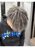 広島メンズ/パイルツイスト/ツイストパーマ/縦落ち