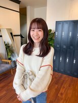 スリーバイザサロン(THREE by the salon)&nbsp;ピンクブラウン♪