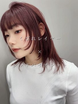 バディ 中野駅前店(BUDDY) レイヤー/レッドバイオレット【中野美容室】
