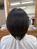 ヘアーズ サエミ ショートボブでも髪質改善トリートメント♪