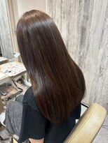 エヌアンドエー せんげん台店(N&A)&nbsp;まとまり続く艶髪ショコラブラウンロング