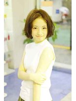 クールドセリエ 新宿南口店(Coeur de cellier)&nbsp;ラフさと甘さが可愛い☆小顔ボブ