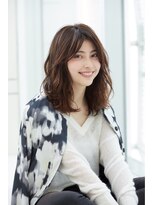 【MichioNozawa瀧上丈司】大人かわいい 無造作 ふわミディ
