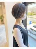 丸みショートボブ