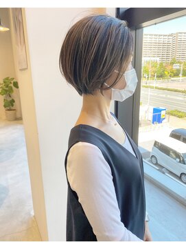 アルシュ サイト(ARCHE saito) 丸みショートボブ