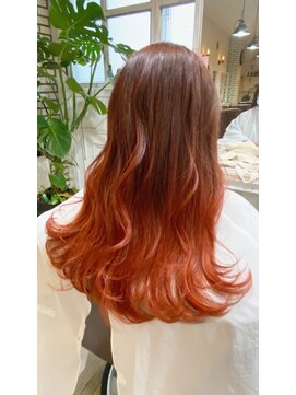 クッキー ヘアーアンドメイク(COOKIE Hair&Make) 【COOKIE】グラデーションオレンジ