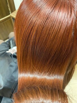 美容室 ぽ歩ビーアップ ステージワン(Be up STAGE1) [ぽ歩゜Be-up stage1]　ピンク＆ケラ熱トリートメント