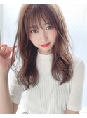 クアンク大人レイヤー（前髪イメチェンラベンダーカラー）
