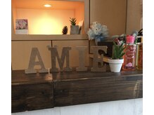 ヘアーサロン アミー(HAIR SALON amie)の雰囲気（店内1）