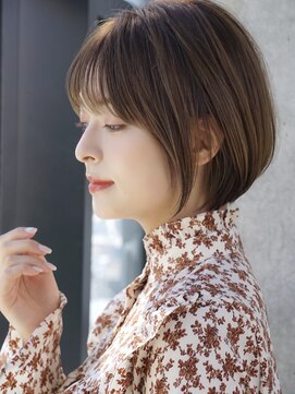 エインアンリー 表参道(AIN.ANLY.) 前髪あり大人ショートボブ20代30代40代【AIN.表参道】川原大地