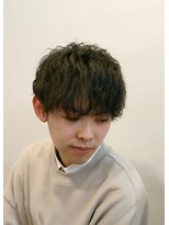 リレーションメンズヘアー(RELATION MEN'S HAIR)&nbsp;ソフトツイストスパイラル／カルマパーマ／ダークアッシュ