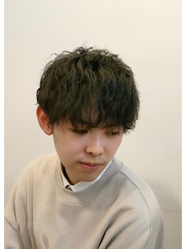 リレーションメンズヘアー(RELATION MEN'S HAIR) ソフトツイストスパイラル／カルマパーマ／ダークアッシュ