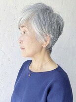 ザヘアメイクシェア(THE -HAIR MAKE SHARE-) ミセスカット☆丁寧に齢を重ねる美しい上品グレイヘア
