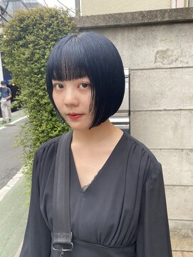 ジーナ オモテサンドウ(XENA) ブルーブラック